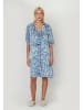 SisterS point Jurk blauw/wit
