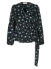 modström Blouse "Ness" zwart/meerkleurig