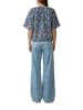 s.Oliver Bluse in Dunkelblau/ Blau
