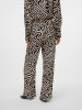 Vero Moda Broek zwart/beige