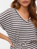 Vero Moda Jurk crème/donkerblauw