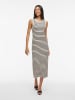 Vila Kleid "Zicha" in Creme/ Schwarz