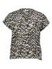 JDY Bluse in Braun/ Beige
