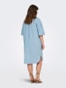 ONLY Carmakoma Jurk "Coco" lichtblauw