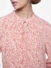 Pieces Kleid in Beige/ Rot
