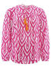 Zwillingsherz Bluse "Aquarell Ovale" in Pink