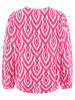 Zwillingsherz Blouse "Aquarell Ovale" roze