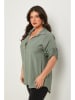 Curvy Lady Bluse in Khaki