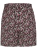 Fresh Made Shorts in Schwarz/ Pink