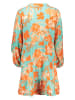 miss goodlife Jurk turquoise/oranje