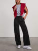 Milan Kiss Shirt wit/zwart