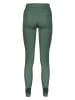 Lacoste Legginsy w kolorze zielonym