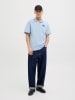 Jack & Jones Koszulka polo w kolorze błękitnym