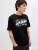 Jack & Jones Shirt "Hawaii" in Schwarz