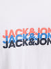 Jack & Jones Koszulka "Cyber" w kolorze białym