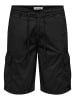 ONLY & SONS Cargoshort zwart