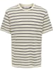 ONLY & SONS Shirt "Ian" in Creme/ Dunkelblau