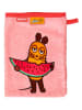 Playshoes Waschhandschuh "Die Maus" in Rosa