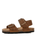 BABUNKERS Family Leder-Sandalen in Braun