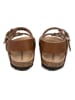 BABUNKERS Family Leder-Sandalen in Braun