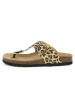 BABUNKERS Family Zehentrenner in Beige/ Braun