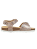 billowy Sandalen in Rosa/ Bunt