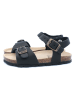 billowy Sandalen in Schwarz