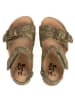 billowy Sandalen "Rosso" kaki