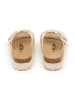 billowy Pantoletten in Gold