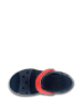 Crocs Sandały "Crocband Kids" w kolorze granatowo-czerwonym