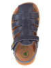 El Naturalista Leren sandalen donkerblauw