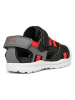 Geox Halbsandalen "Vaniett" in Schwarz/ Rot