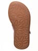 kmins Leder-Sandalen in Lila