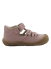 lamino Leren enkelsandalen lichtroze