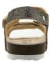 lamino Sandalen in Khaki