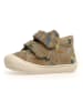 Naturino Skórzane buty "Cocoon" w kolorze khaki do nauki chodzenia