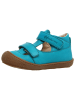 Naturino Leder-Halbsandalen "Puffy" in Türkis