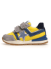 Naturino Sneakersy "Evon" w kolorze żółto-szaro-granatowym