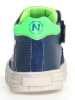 Naturino Leder-Sneakers "Hess" in Dunkelblau/ Grün