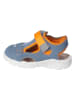 PEPINO Halbsandalen "Jo" in Blau/ Orange