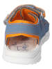 PEPINO Halbsandalen "Jo" in Blau/ Orange