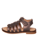 POM POM Leren sandalen bruin