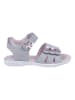 Richter Shoes Skórzane sandały "Sole" w kolorze szarym