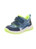superfit Sneakersy "Cooper" w kolorze granatowo-zielono-białym