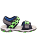 superfit Sandalen "Mike 3.0" donkerblauw/groen/grijs