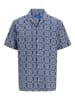 Jack & Jones Koszula w kolorze granatowo-białym