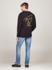 TOMMY JEANS Longsleeve in Schwarz