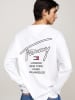 TOMMY JEANS Koszulka w kolorze białym