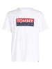 TOMMY JEANS Koszulka w kolorze białym