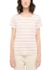 Mustang Shirt in Rosa/ Grau